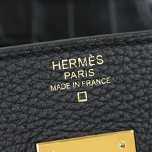 Hermes Noir Birkin 30 Touch Bag