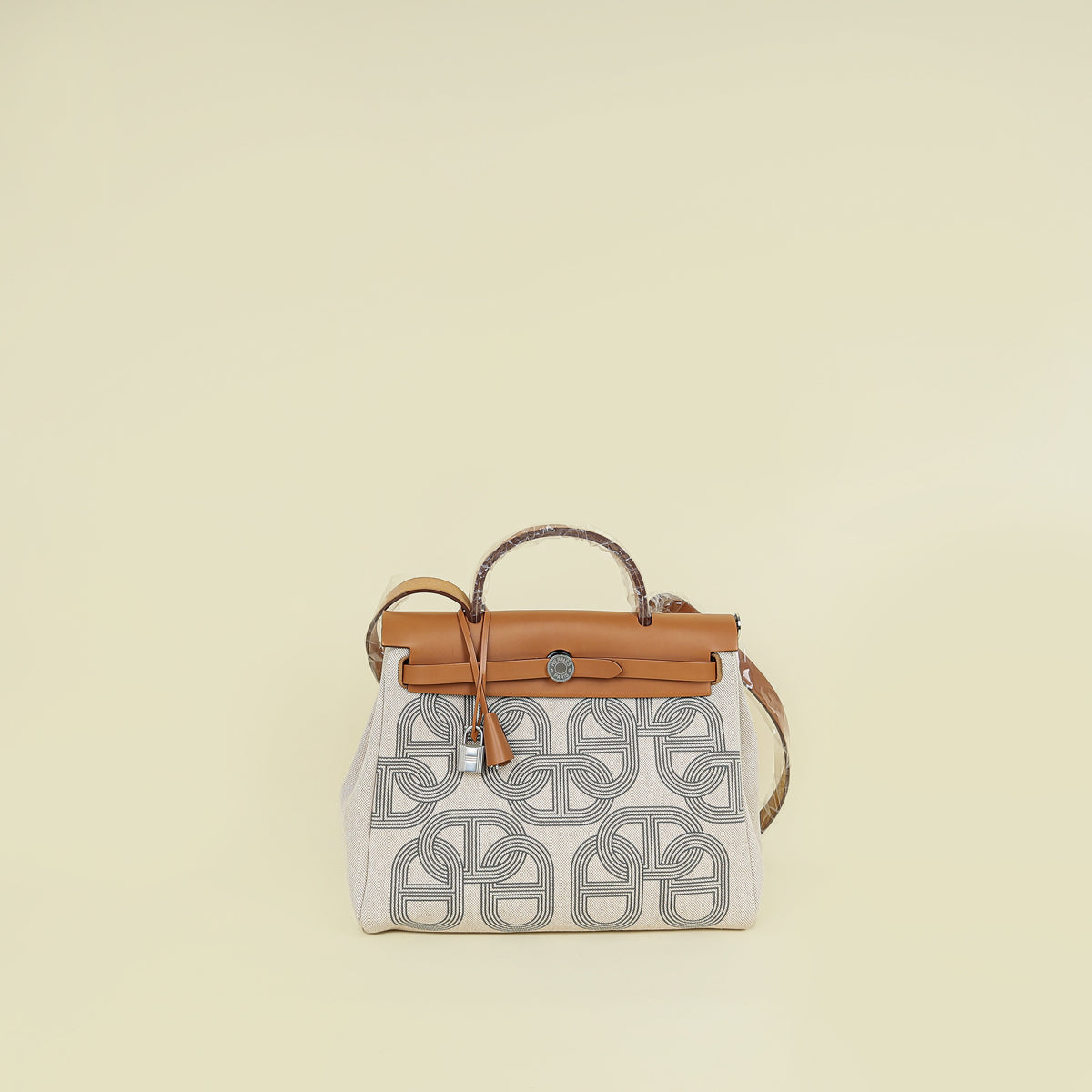 Hermes Tricolor "Circuit 24" Motif Retourne Herbag Zip 31 PM Bag