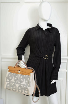 Hermes Tricolor "Circuit 24" Motif Retourne Herbag Zip 31 PM Bag