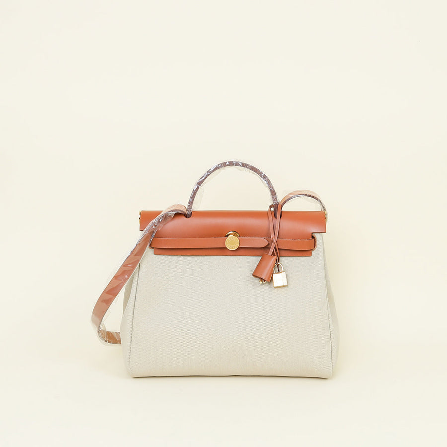 Hermes Bicolor Retourne Herbag Zip 31 PM Bag