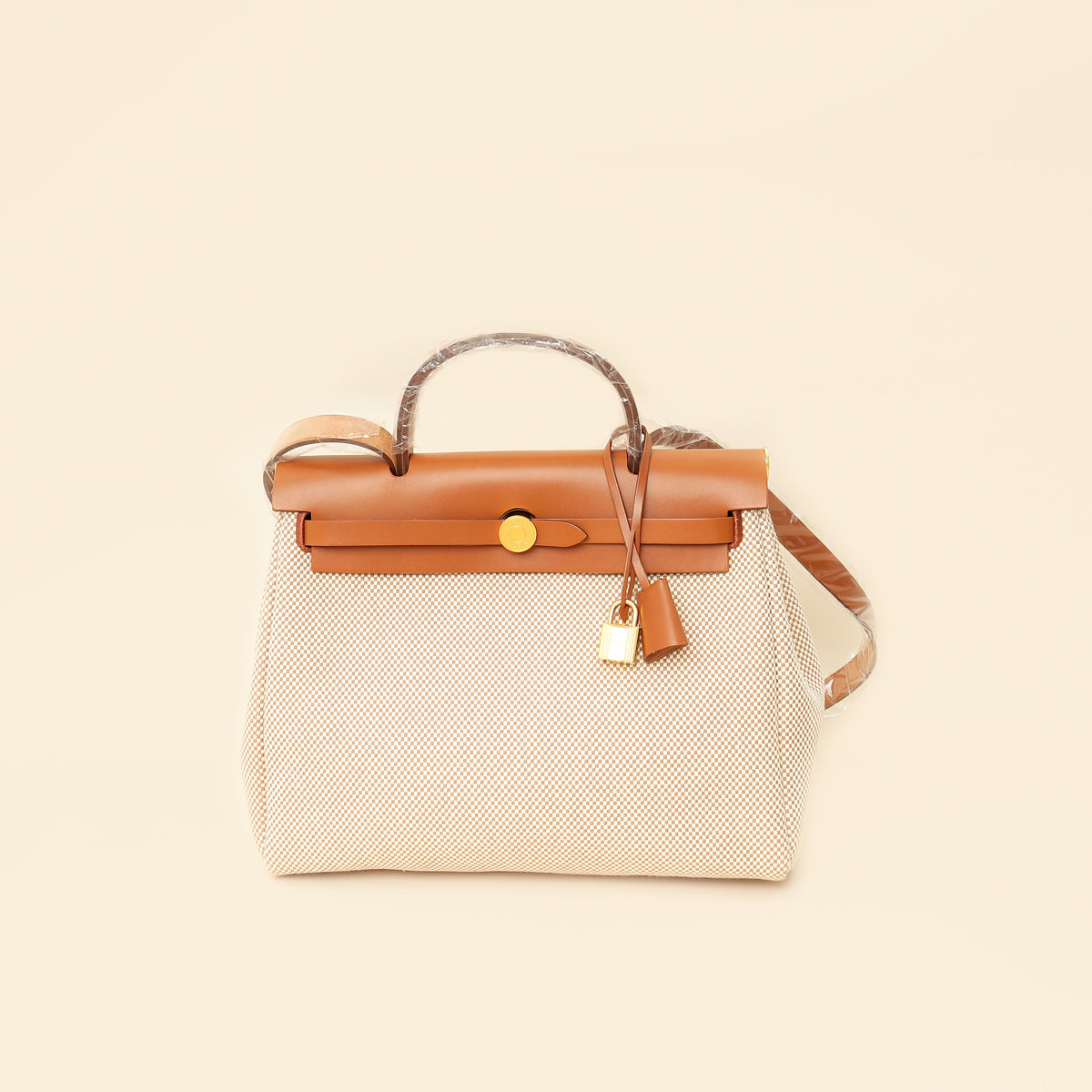 Hermes Tricolor Herbag Zip 31 Criss Viking Quadrille Retourne PM Bag