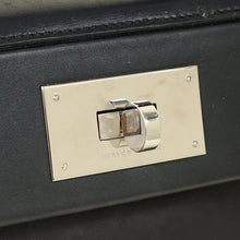 Hermes Noir 24/24 21 Swift Leather Bag