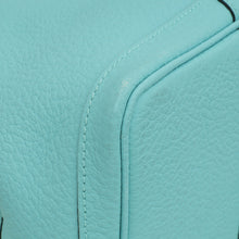 Hermes Bleu Atoll Garden Party 36 Vache Country Bag