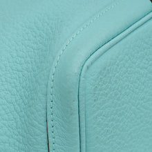 Hermes Bleu Atoll Garden Party 36 Vache Country Bag