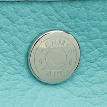 Hermes Bleu Atoll Garden Party 36 Vache Country Bag