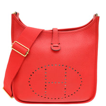 Hermes Rouge De Coeur Evelyne III PM Bag