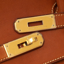 Hermes Gold Birkin 35 Barenia Bag