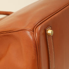 Hermes Gold Birkin 35 Barenia Bag