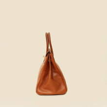 Hermes Gold Birkin 35 Barenia Bag