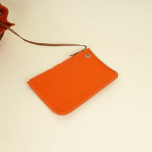 Hermes Orange Sellier Herbag Zip 31 PM Bag
