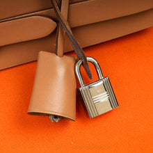 Hermes Orange Sellier Herbag Zip 31 PM Bag