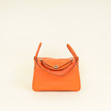 Hermes Orange Lindy 30 Evercolor Bag