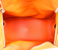 Hermes Orange Lindy 30 Evercolor Bag