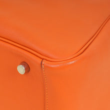 Hermes Orange Lindy 30 Evercolor Bag