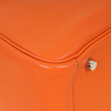 Hermes Orange Lindy 30 Evercolor Bag
