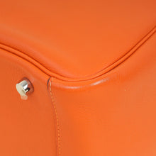Hermes Orange Lindy 30 Evercolor Bag