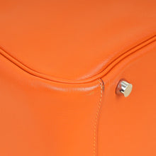 Hermes Orange Lindy 30 Evercolor Bag