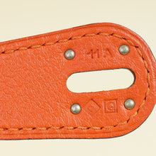 Hermes Orange Lindy 30 Evercolor Bag