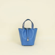 Hermes Tricolor Picotin Lock 18 Tressage Bag
