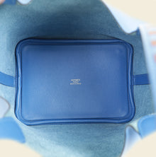 Hermes Tricolor Picotin Lock 18 Tressage Bag