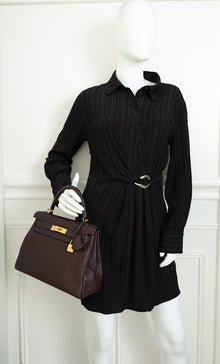Hermes Rouge Sellier Retourne Kelly 28 Bag