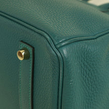 Hermes Malachite Birkin 35 Bag
