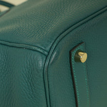 Hermes Malachite Birkin 35 Bag