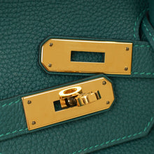 Hermes Malachite Birkin 35 Bag