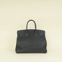 Hermes Noir Birkin 35 Bag
