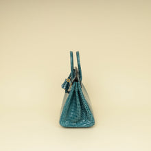 Hermes Colvert Shiny Porosus Crocodile Birkin 25 Bag