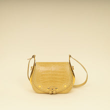 Hermes Jaune Poussin Alligator Passe-Guide Bag