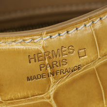 Hermes Jaune Poussin Alligator Passe-Guide Bag