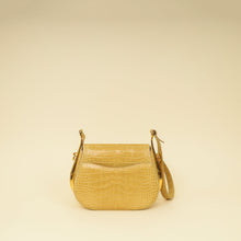 Hermes Jaune Poussin Alligator Passe-Guide Bag