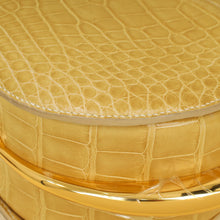 Hermes Jaune Poussin Alligator Passe-Guide Bag