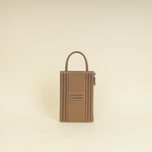 Hermès Etoupe Cadenas clutch
