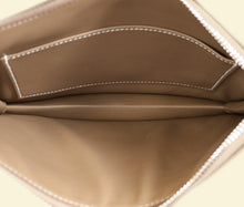 Hermès Etoupe Cadenas clutch
