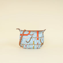 Hermes Tricolor "Panoplie Equestre" Printed Sursoie To Go Pouch