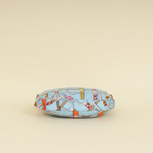Hermes Tricolor "Panoplie Equestre" Printed Sursoie To Go Pouch