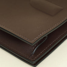 Hermes Rouge Sellier Birkin Shadow Clutch
