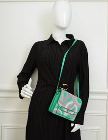 Hermes Multicolor Printed "Circuit 24 Faubourg" Roulis Bag