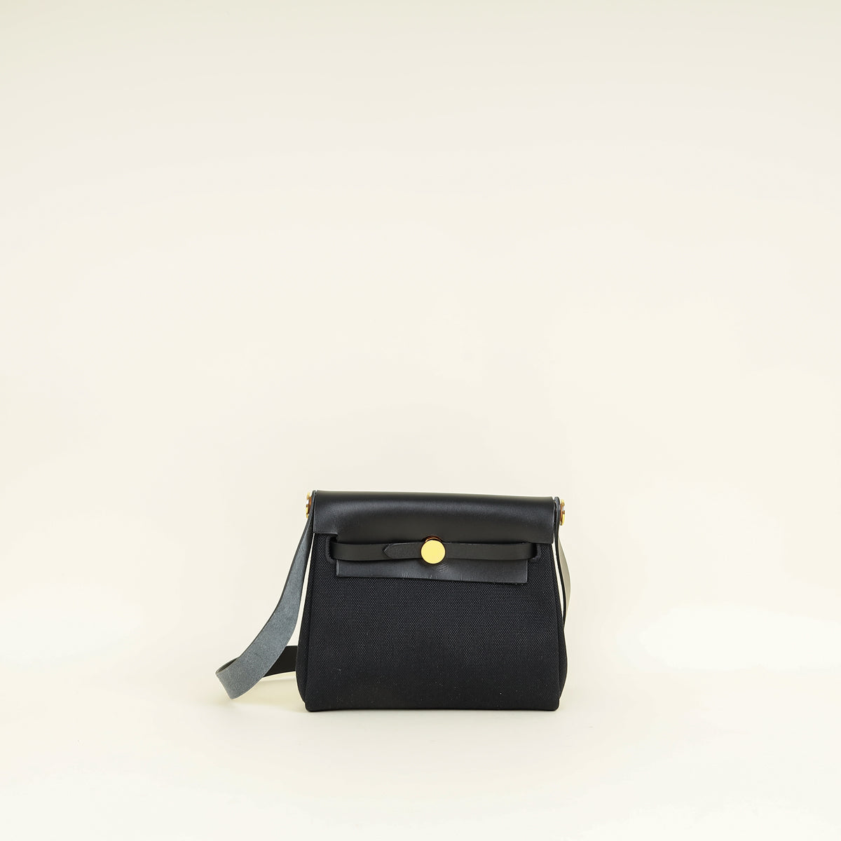 Hermes Noir Herbag Zip 20 Mini Bag