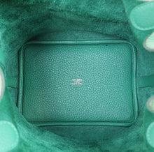 Hermes Vert Jade Picotin Lock 18 Bag