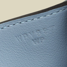 Hermes Bleu Lin Mini Lindy Bag