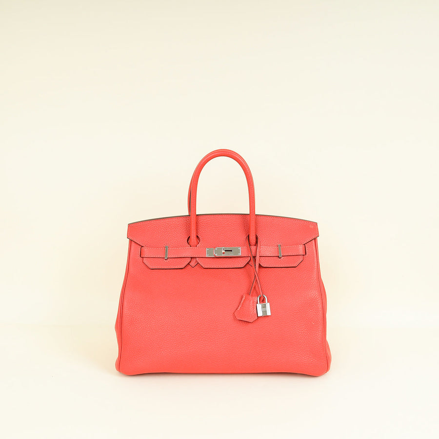 Hermes Capucine Birkin 35 Bag