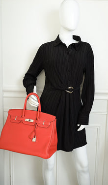 Hermes Capucine Birkin 35 Bag