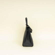 Hermes Noir Retourne Kelly Touch 25 Bag