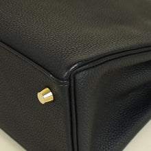Hermes Noir Retourne Kelly Touch 25 Bag