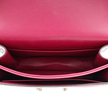 Hermes Rose Pourpre Shiny Alligator Constance 18 Bag