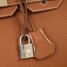 Hermes Gold Retourne Birkin 30 Bag