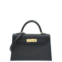 Hermes Bicolor Mini Kelly 20 Verso Sellier Bag